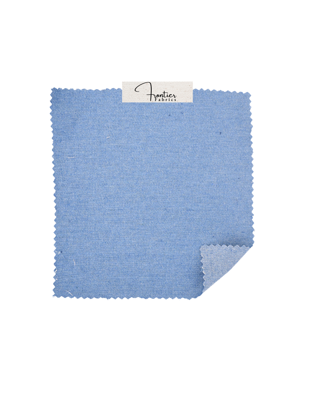 8oz 100% Cotton Denim – Light Wash Blue