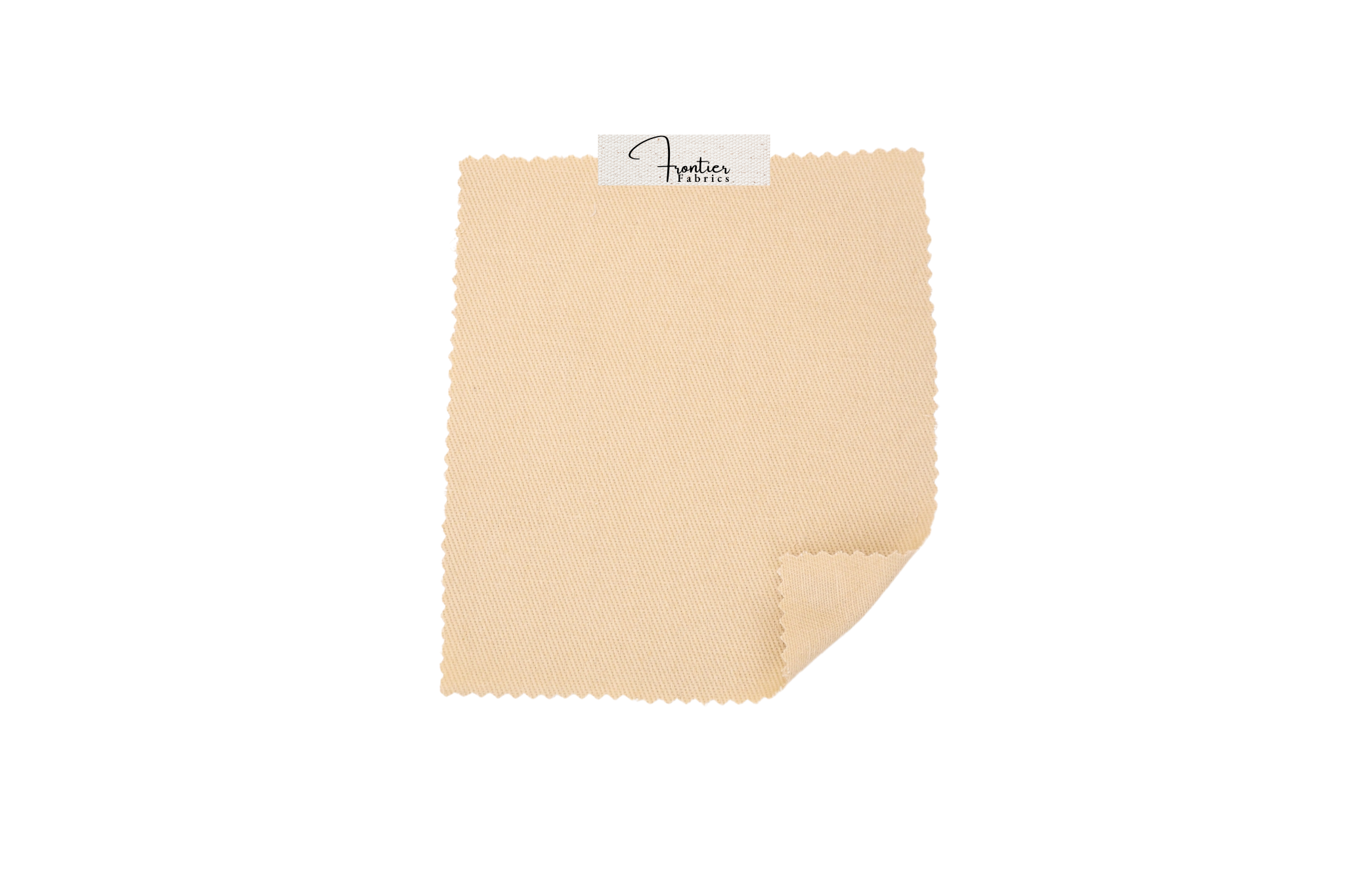 100% Cotton Bull Denim Fabric -  Vanilla