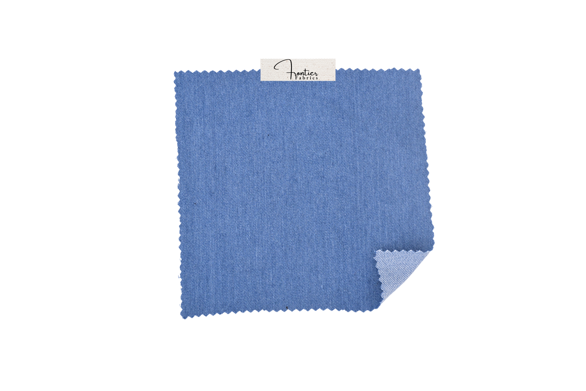 Denim stretch délavé doux 9 oz – Bleu vintage