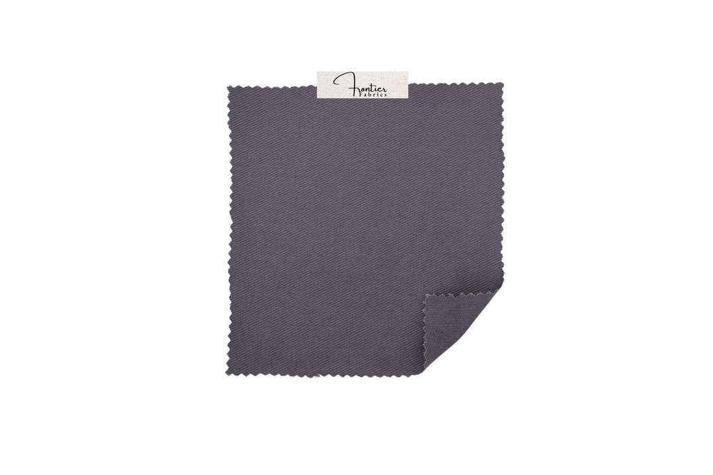 Denim sergé 100 % coton 8 oz - Noir de jais