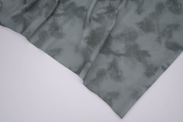 Tie dye Cotton Spandex Knit Jersey Fabric - Sage Green