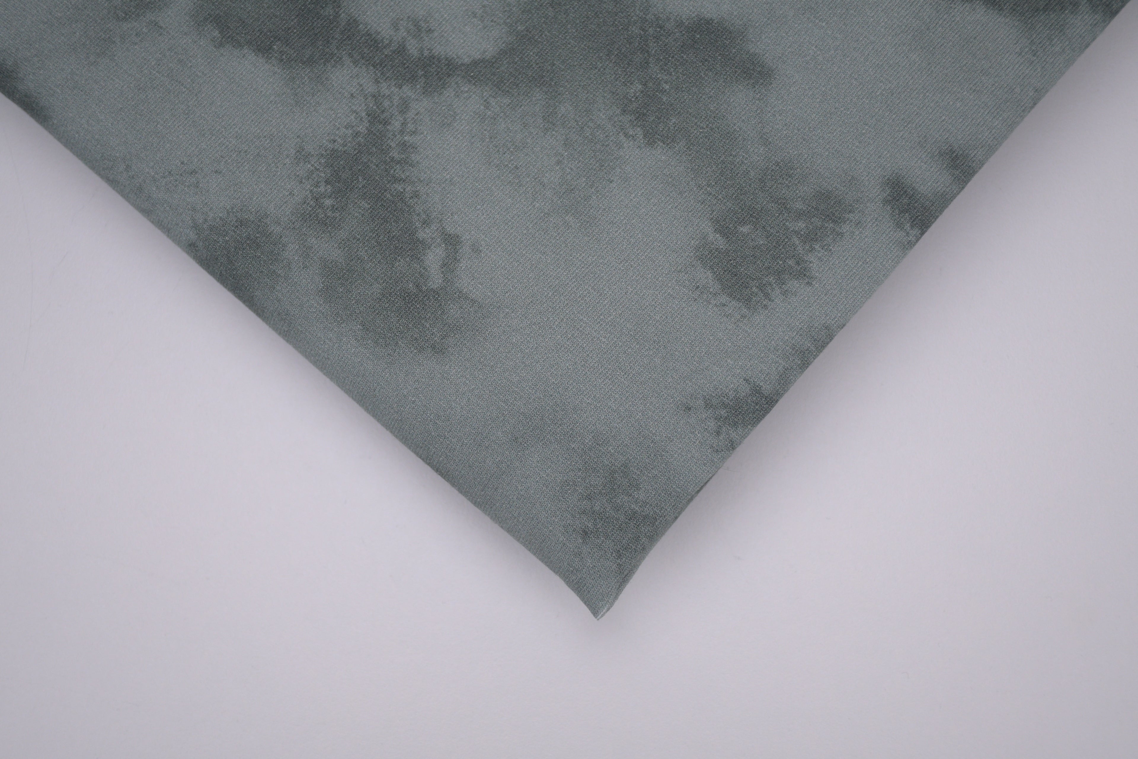 Tie dye Cotton Spandex Knit Jersey Fabric - Sage Green