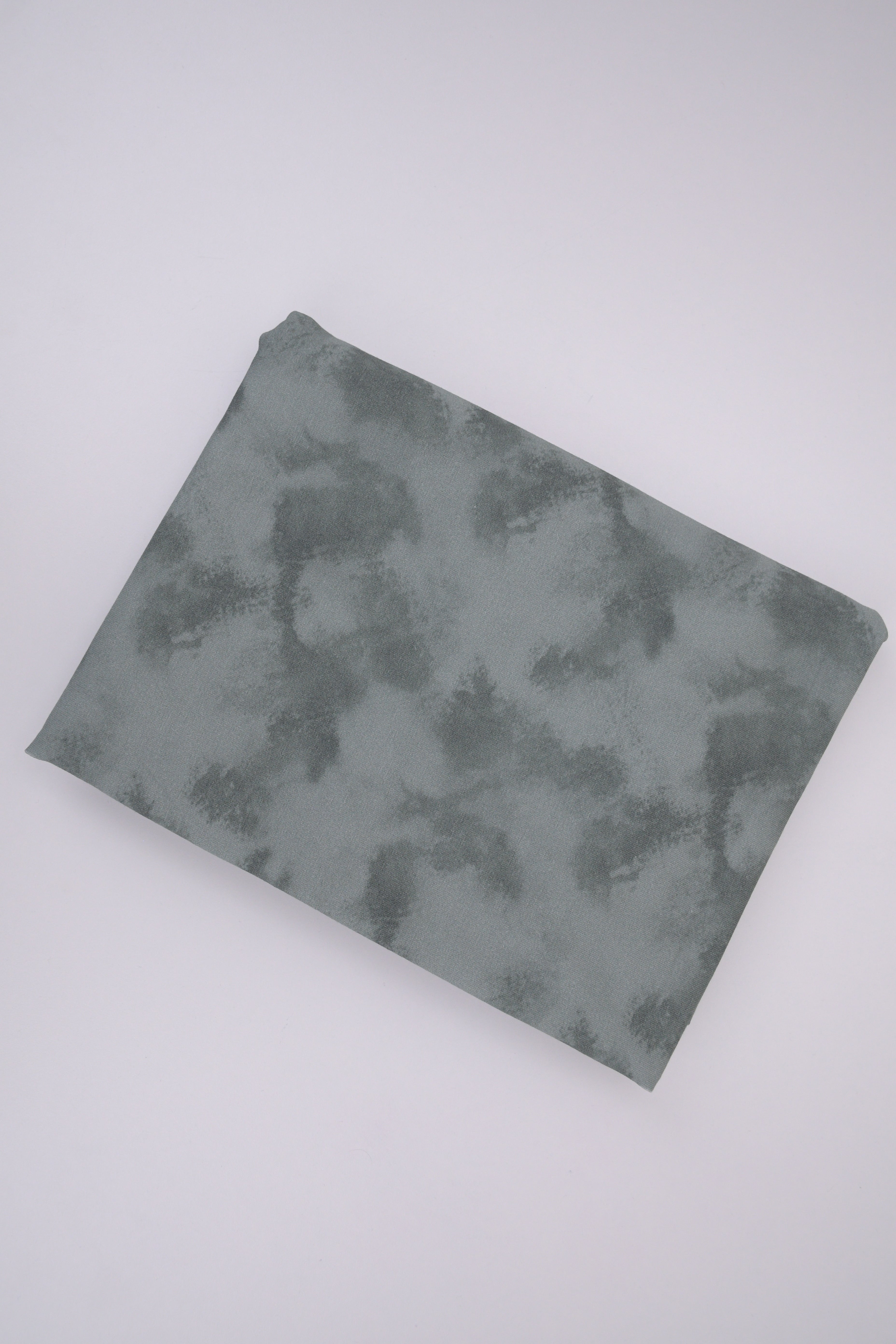 Tie dye Cotton Spandex Knit Jersey Fabric - Sage Green