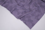 Tie dye Cotton Spandex Knit Jersey Fabric - Misty Plum