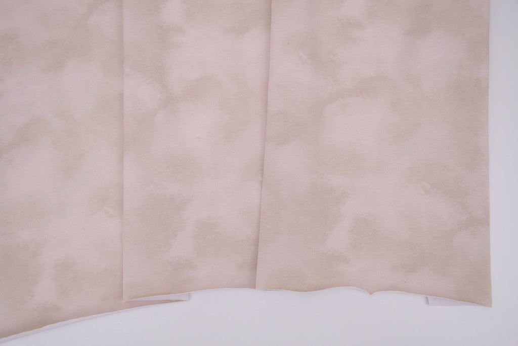 Tie dye Cotton Spandex Knit Jersey Fabric - Soft Sand