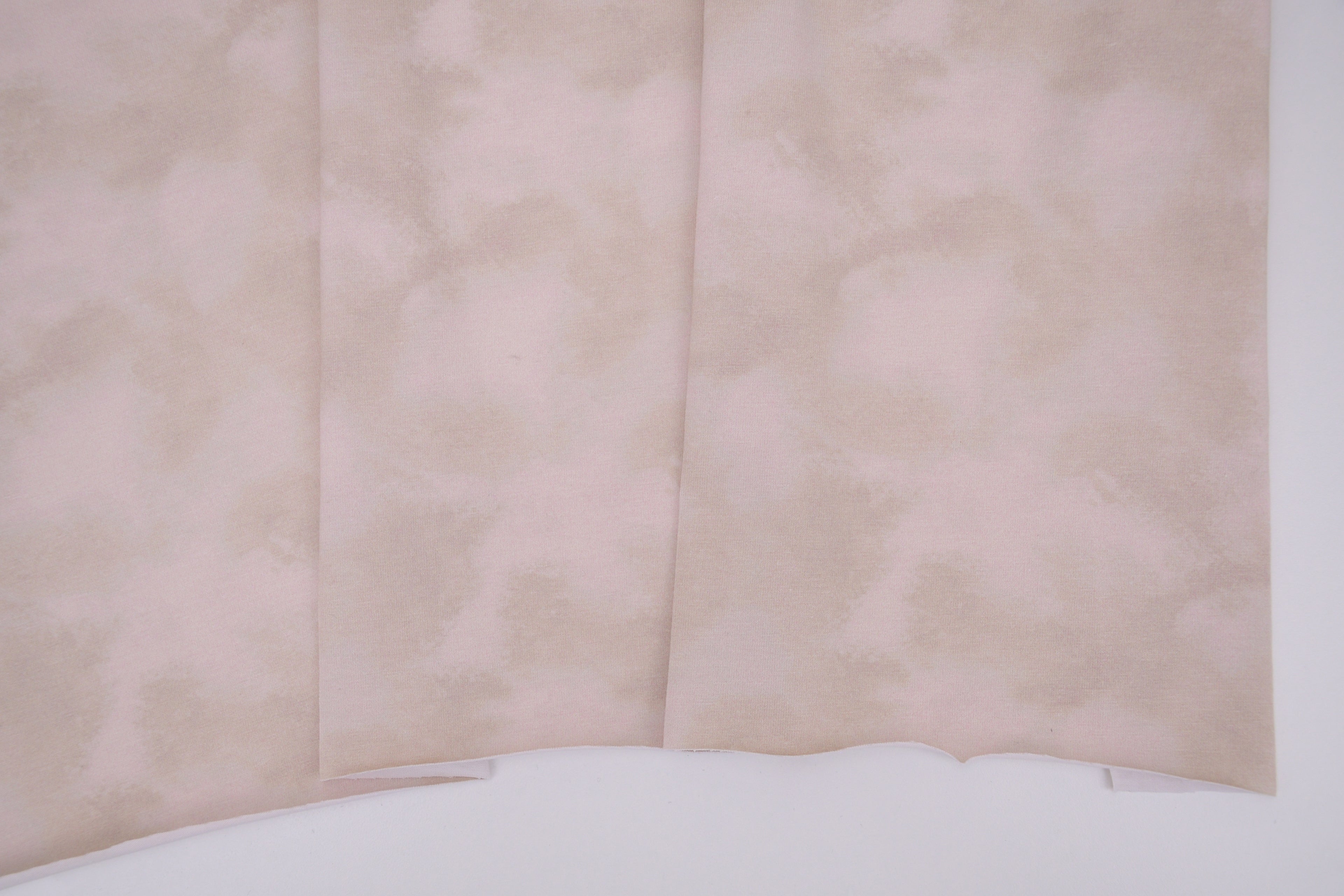 Tie dye Cotton Spandex Knit Jersey Fabric - Soft Sand