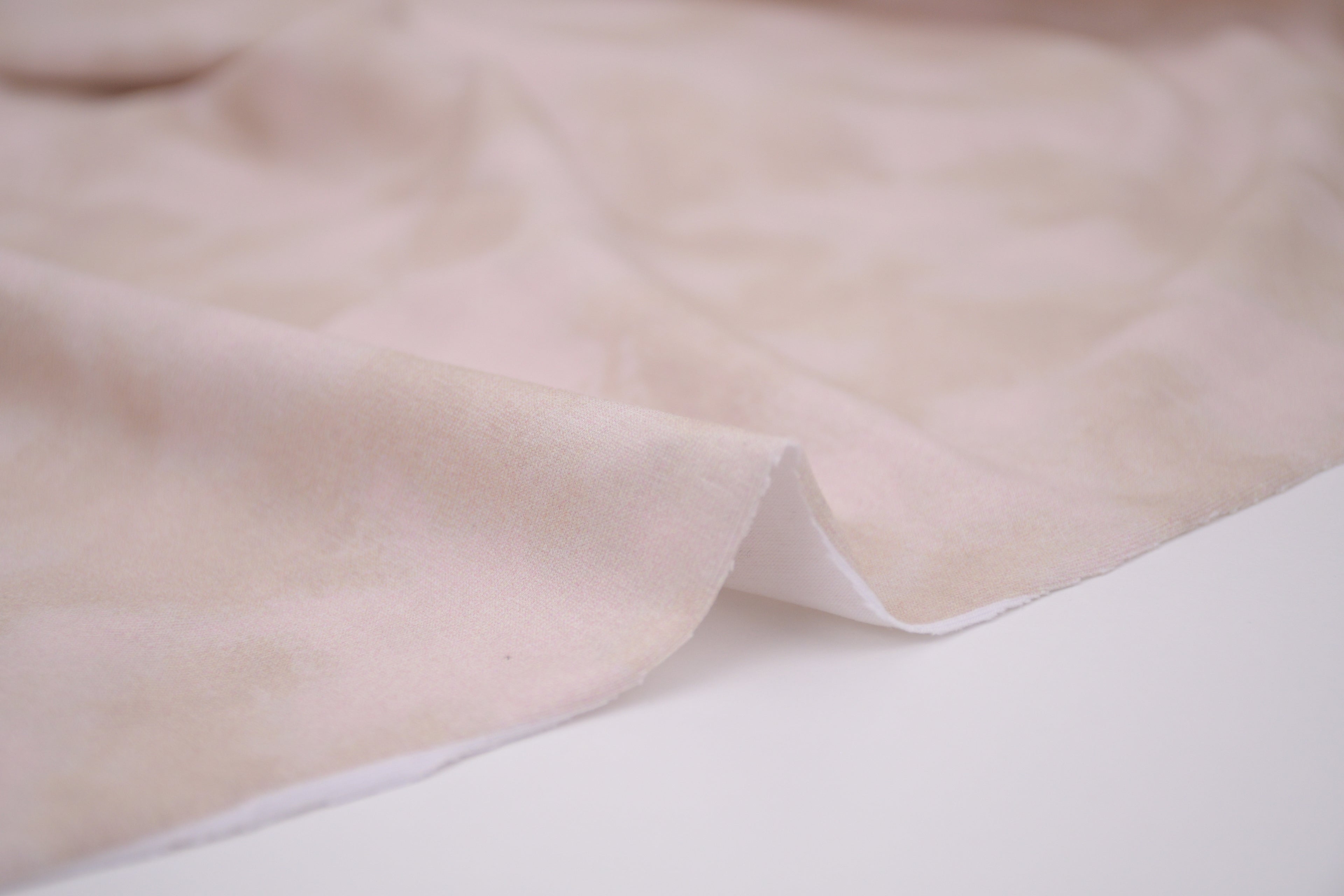 Tie dye Cotton Spandex Knit Jersey Fabric - Soft Sand