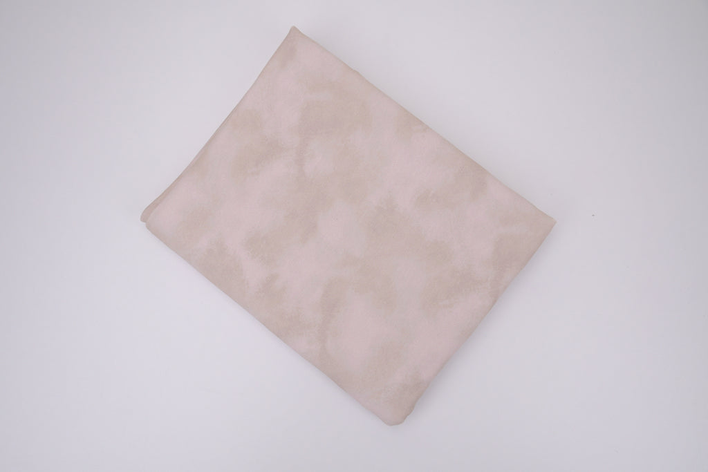 Tie dye Cotton Spandex Knit Jersey Fabric - Soft Sand