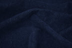 12 Wale Denim Corduroy Stretch  Fabric - Deep Indigo