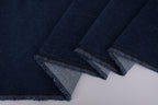 12 Wale Denim Corduroy Stretch  Fabric - Deep Indigo