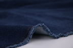 12 Wale Denim Corduroy Stretch  Fabric - Deep Indigo