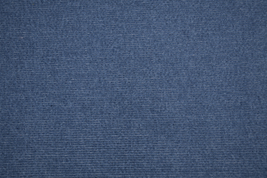 12 Wale Denim Corduroy Stretch Fabric - Medium Indigo