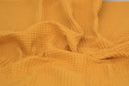 100% Cotton Waffle Fabric - Sunflower