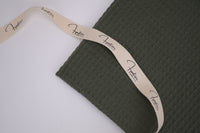 100% Cotton Waffle Fabric - Olive