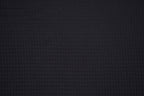 100% Cotton Waffle Fabric - Black