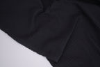 100% Cotton Waffle Fabric - Black