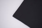 100% Cotton Waffle Fabric - Black