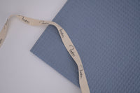 100% Cotton Waffle Fabric - Denim