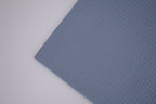 100% Cotton Waffle Fabric - Denim
