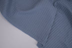 100% Cotton Waffle Fabric - Denim