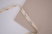 100% Cotton Waffle Fabric - Natural