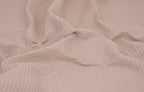 100% Cotton Waffle Fabric - Natural