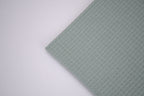 100% Cotton Waffle Fabric - Green Tea