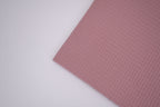 100% Cotton Waffle Fabric - Rose Pink