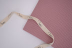 100% Cotton Waffle Fabric - Rose Pink
