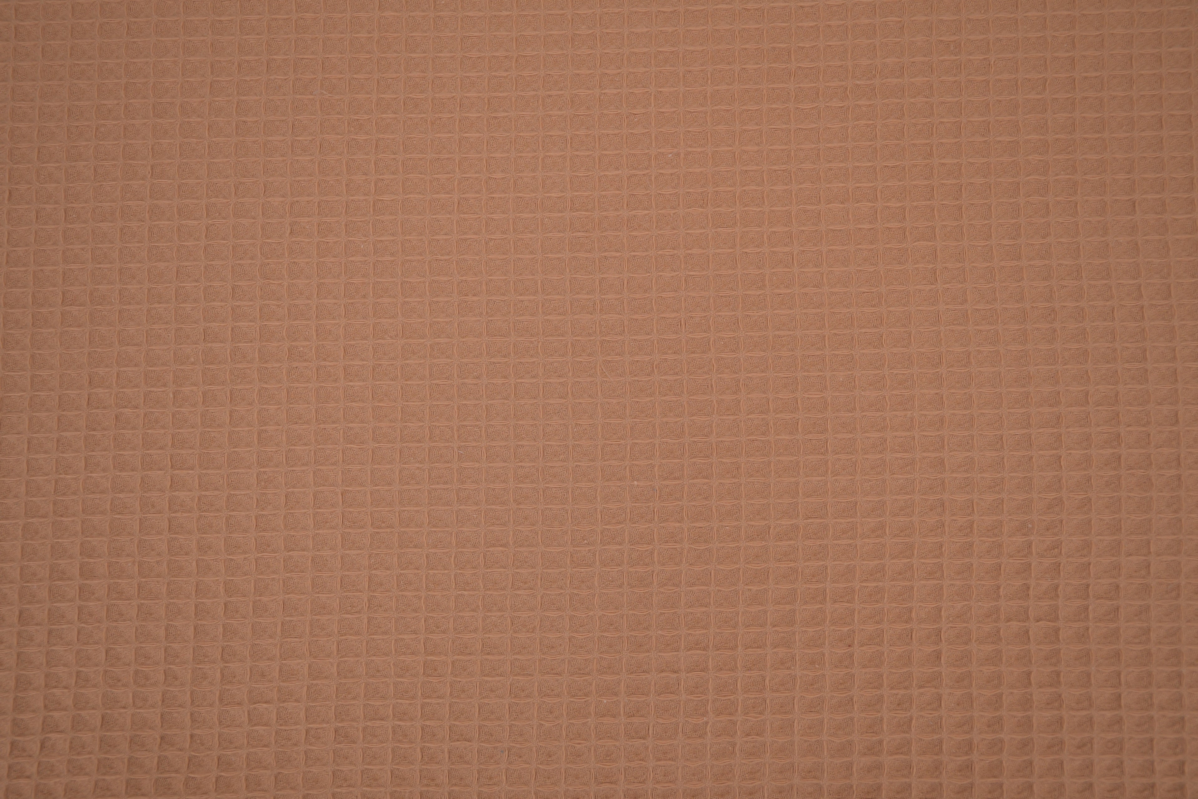 100% Cotton Waffle Fabric - Tan