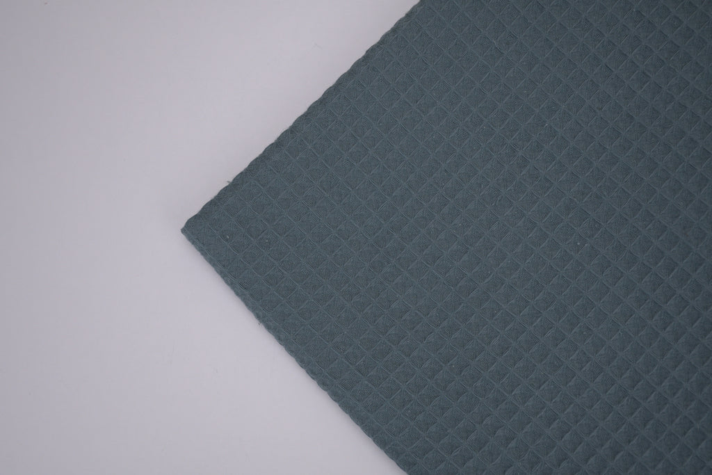 100% Cotton Waffle Fabric - Army