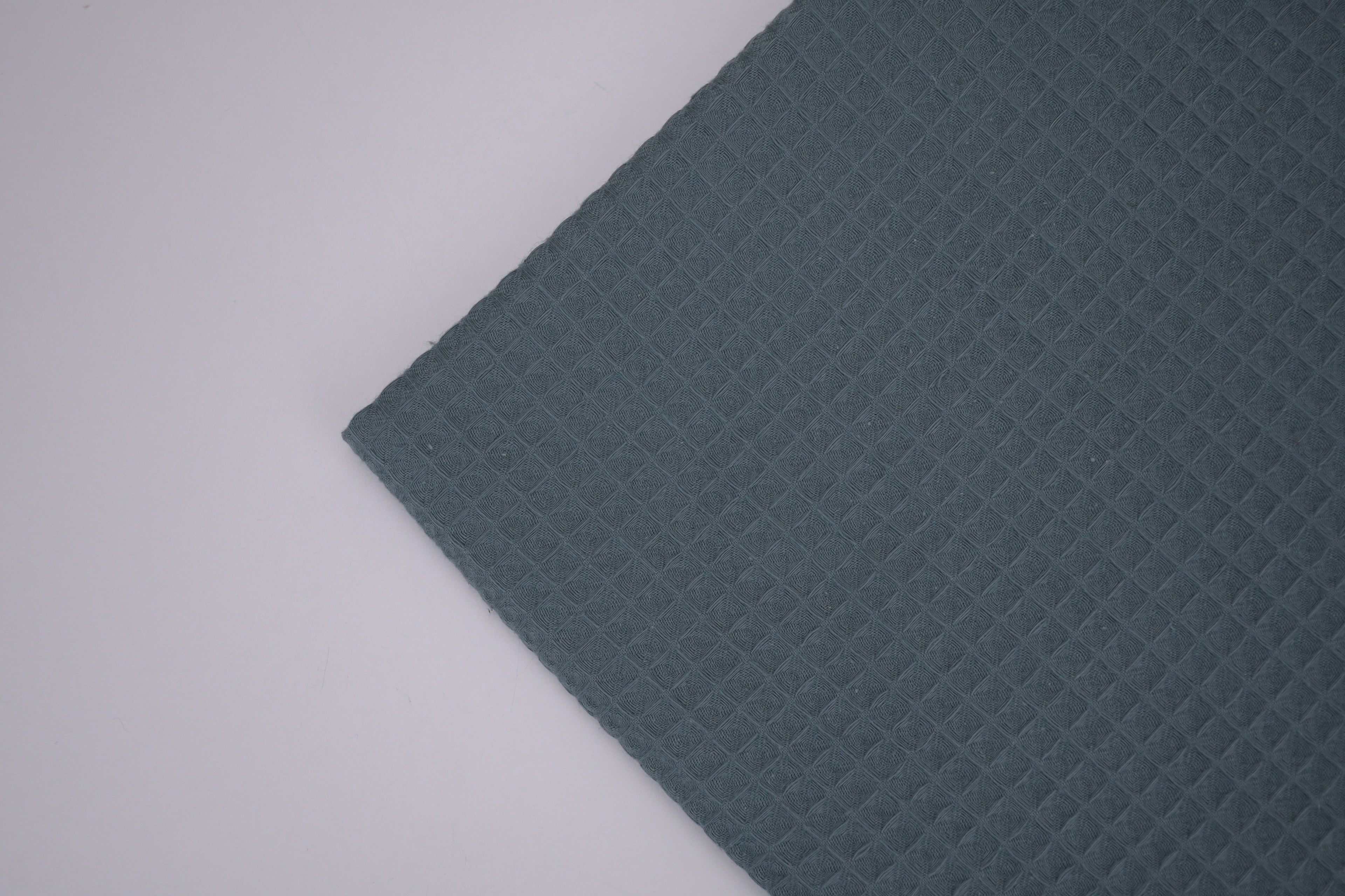 100% Cotton Waffle Fabric - Army