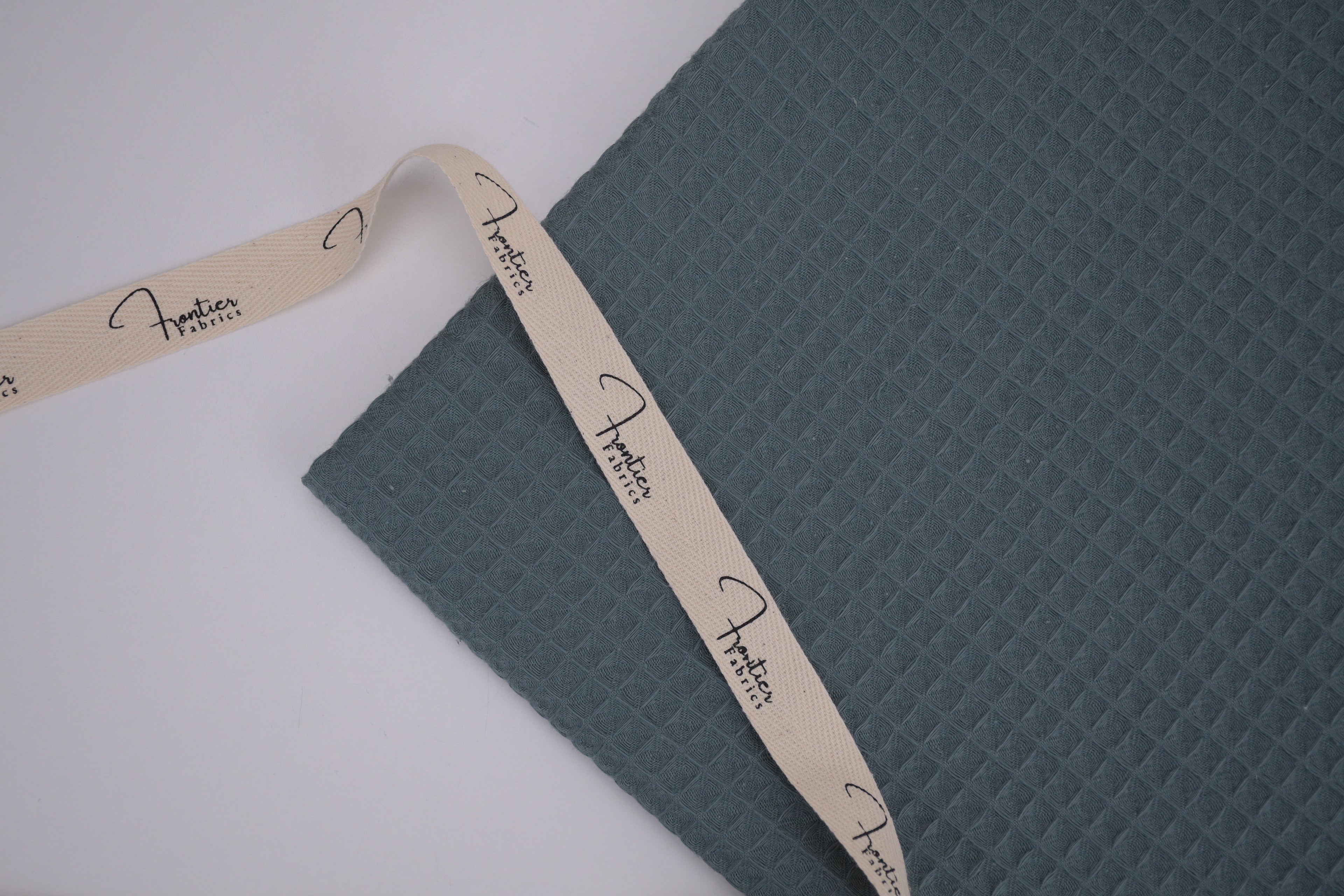 100% Cotton Waffle Fabric - Army