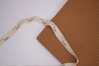 100% Cotton Waffle Fabric - Toffee