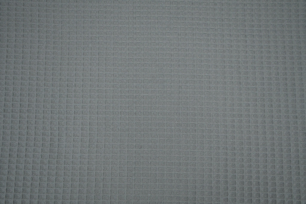 100% Cotton Waffle Fabric - Charming Green