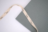 100% Cotton Waffle Fabric - Charming Green