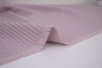100% Cotton Waffle Fabric - Dust Pink