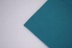 100% Cotton Waffle Fabric - Teal Green