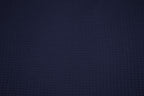100% Cotton Waffle Fabric - Navy