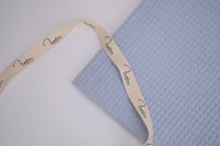 100% Cotton Waffle Fabric - Sky