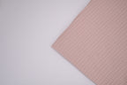 100% Cotton Waffle Fabric - Peachy Pink