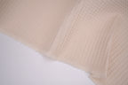 100% Cotton Waffle Fabric - Beige