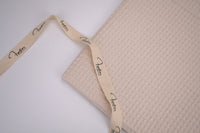 100% Cotton Waffle Fabric - Beige