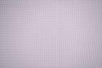 100% Cotton Waffle Fabric - Pure White
