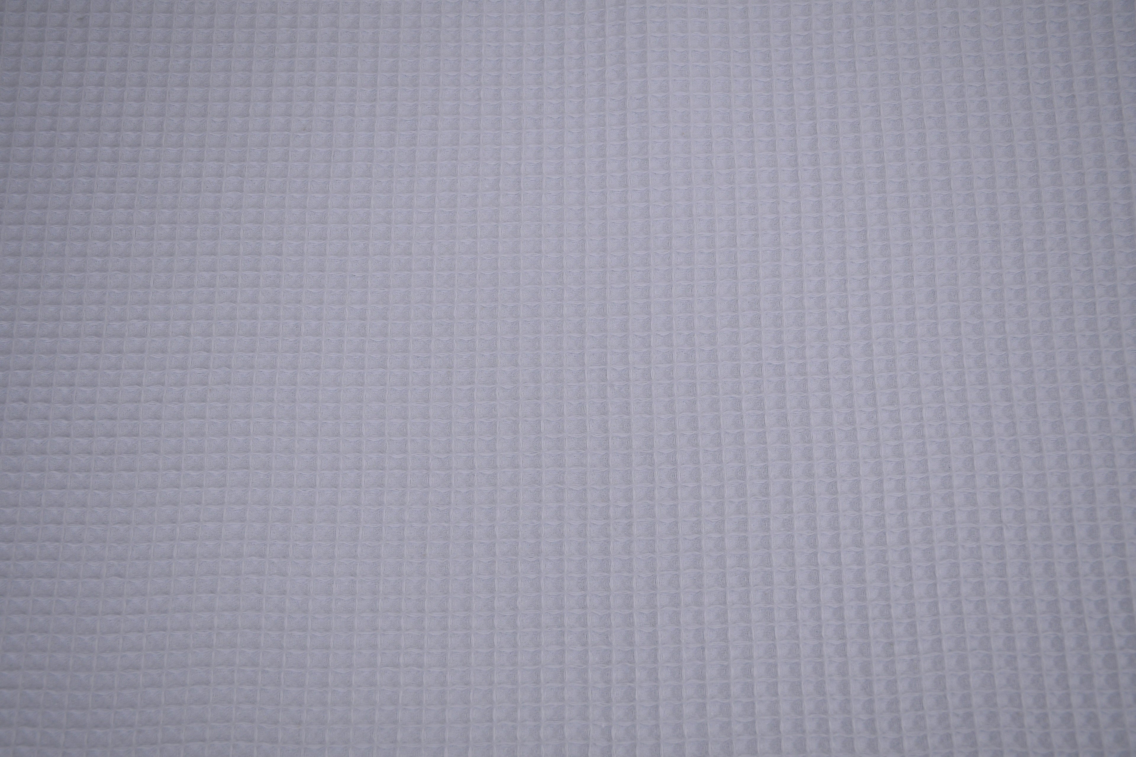 100% Cotton Waffle Fabric - Cloud Blue