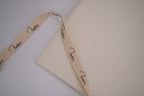 100% Cotton Waffle Fabric - Cream