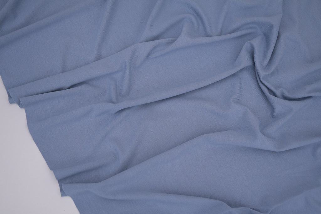 Bamboo Rayon Spandex Jersey - Slate Blue