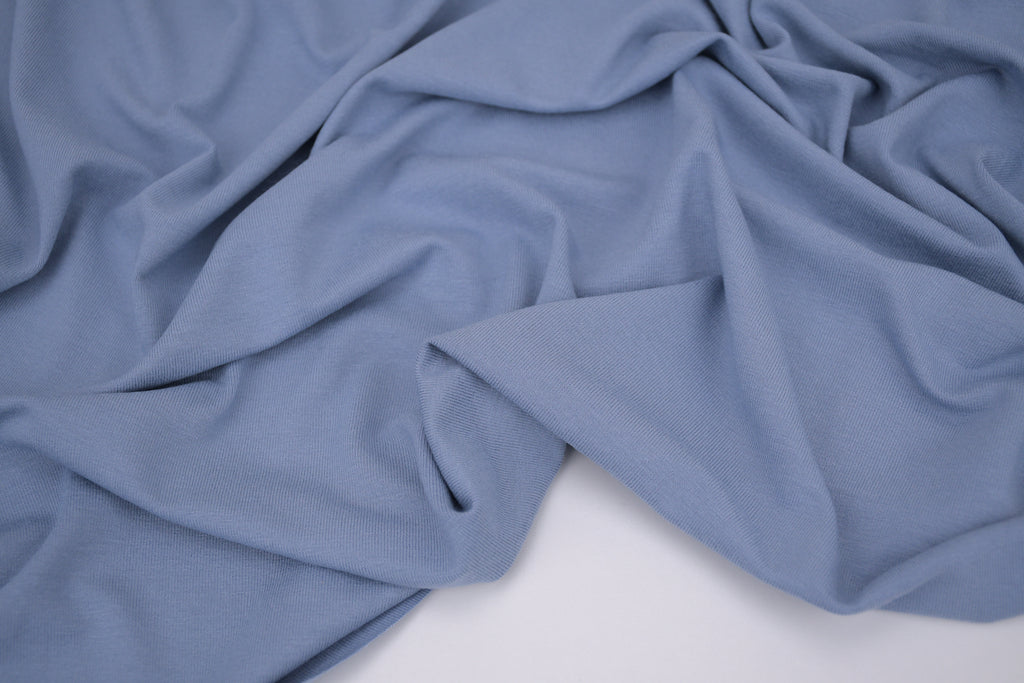 Bamboo Rayon Spandex Jersey - Slate Blue