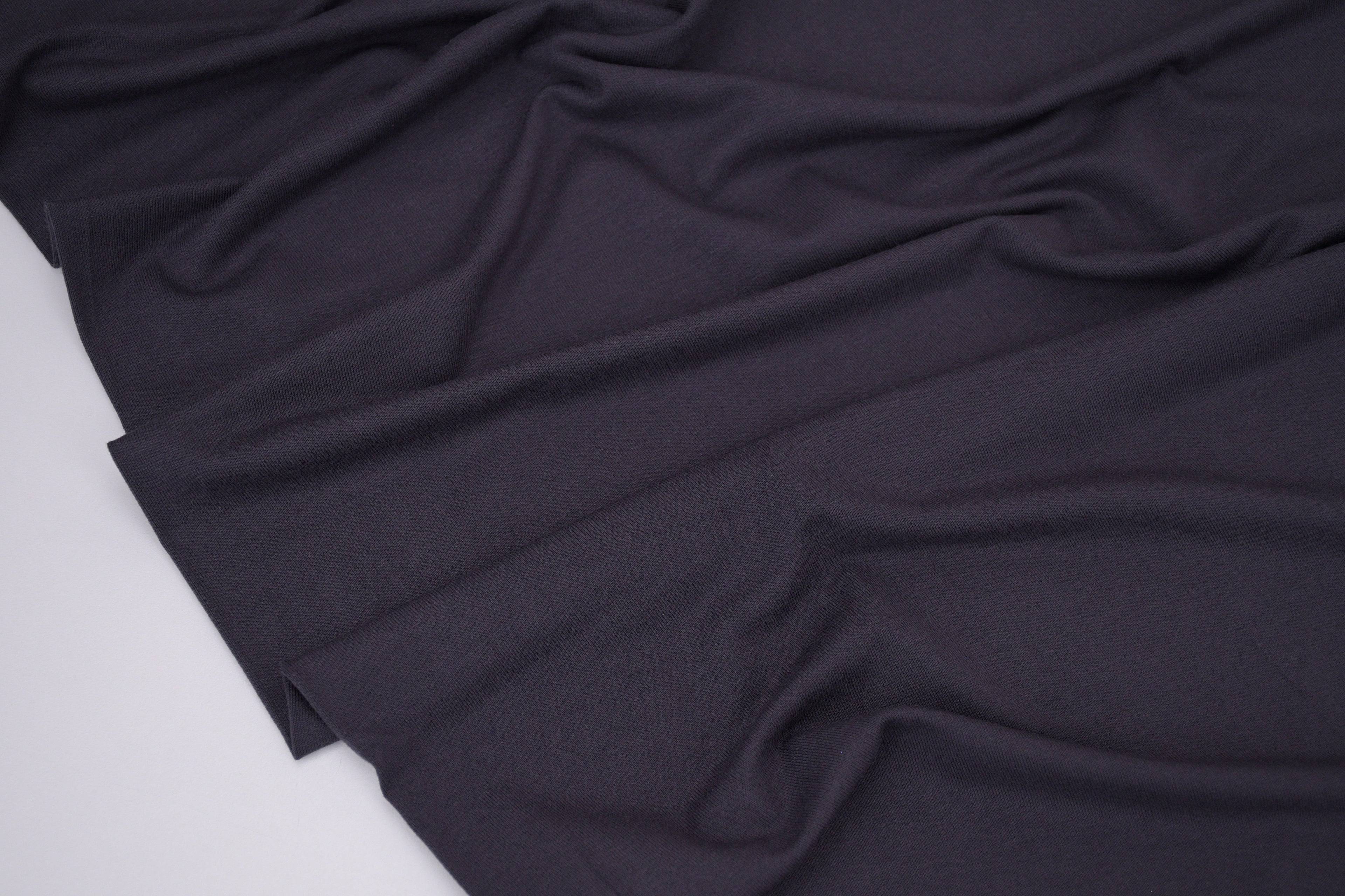 Bamboo Rayon Spandex Jersey - Charcoal