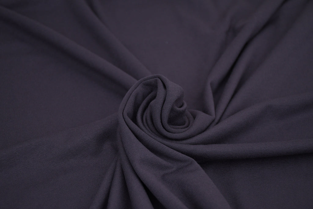 Bamboo Rayon Spandex Jersey - Charcoal